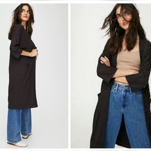 Aritzia Wilfred Free Black Zlata Long Cardigan - XS